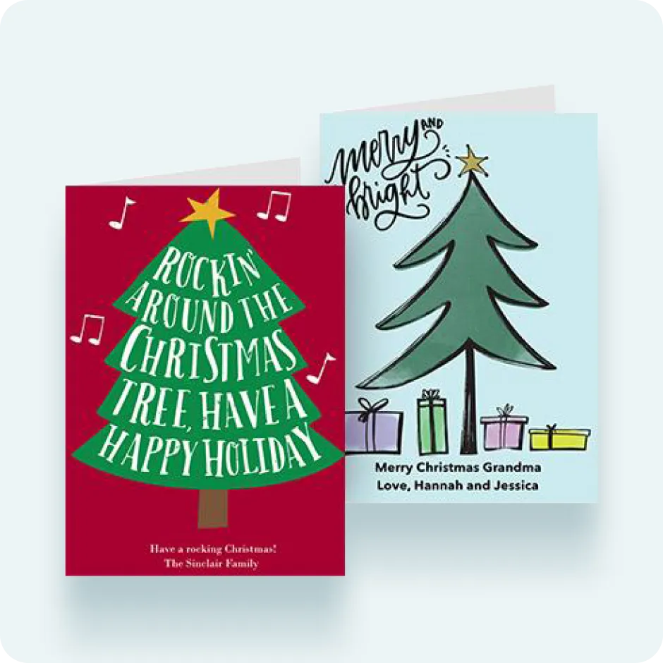 Non photo Christmas Cards 