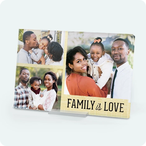 Tabletop Acrylic Photo Print