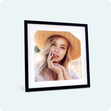 16x16" Framed Print