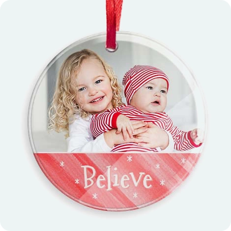 Acrylic Round Ornament