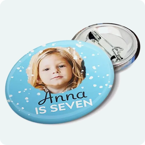 Button Pin Badges