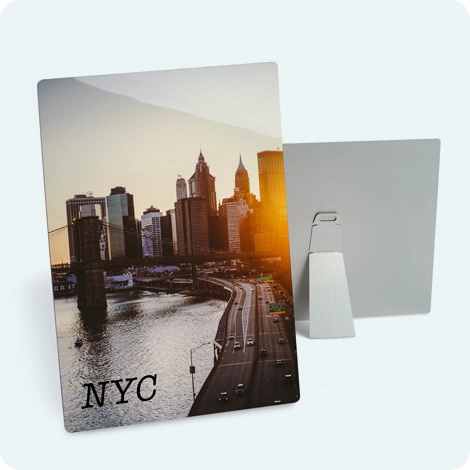 Tabletop Metal Photo Prints