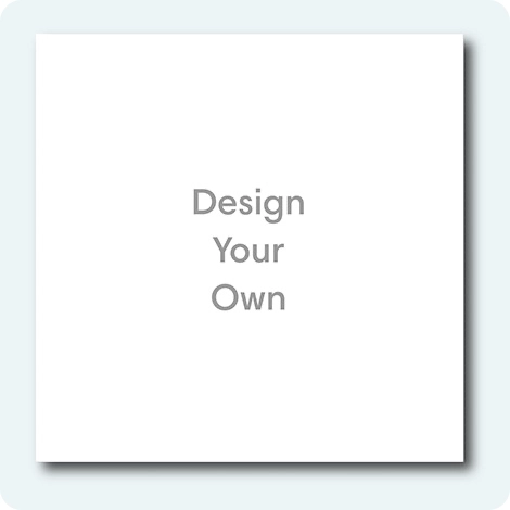 Blank Snapfish Photo Tile with the words design your own