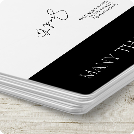 Matte cardstock