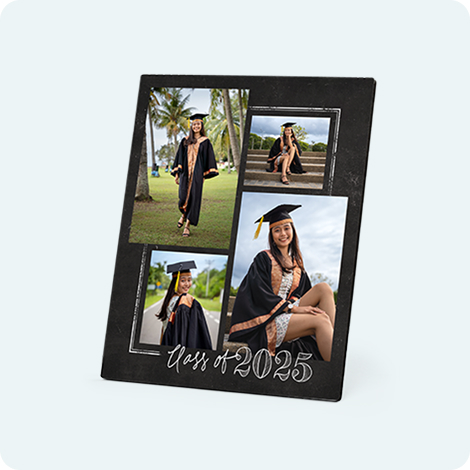 Tabletop photo panels