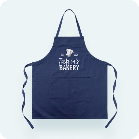 Navy Apron