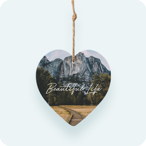 Stone Heart Sign + Trivet