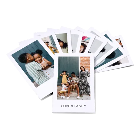 Retro prints, rectangle