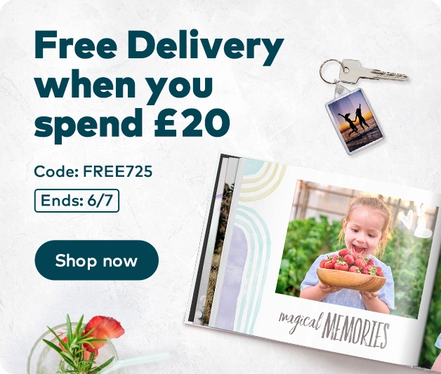 Free Delivery when you spend £20 