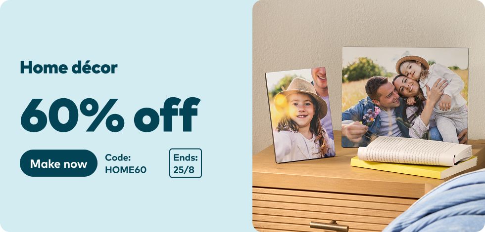 60% off all Home Decor