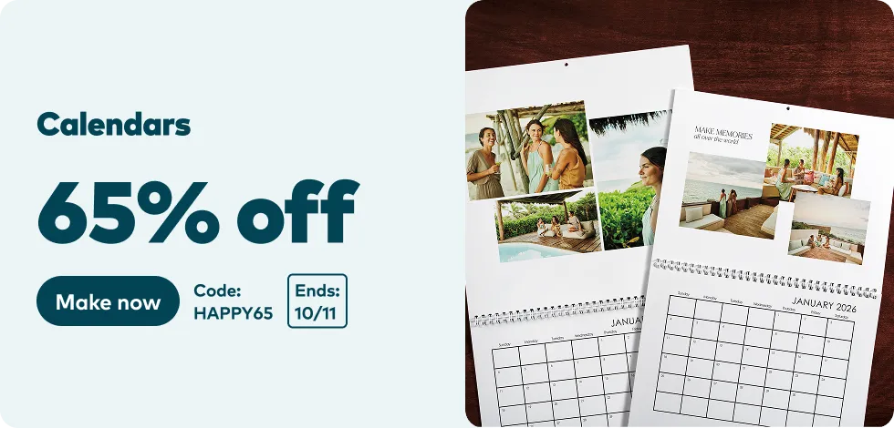 65% off all Calendars