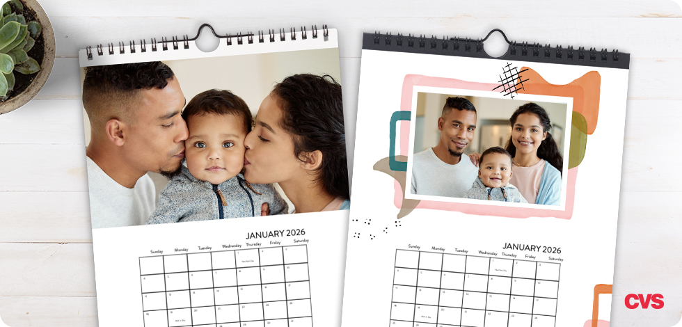 8x10 Single-sided Wall Calendar