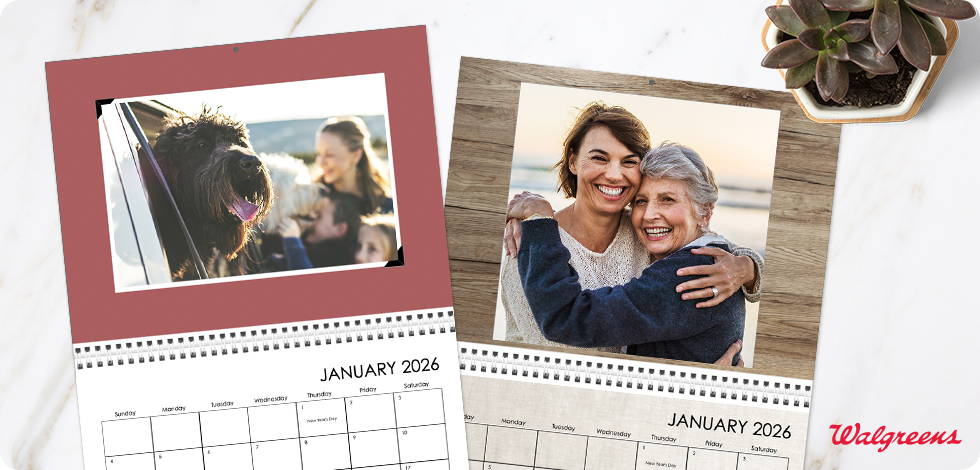 8.5x11 Wall Calendar