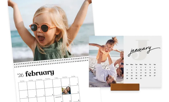 personalised calendars