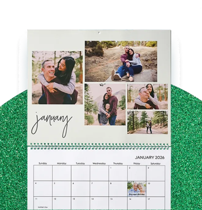 Shop calendars
