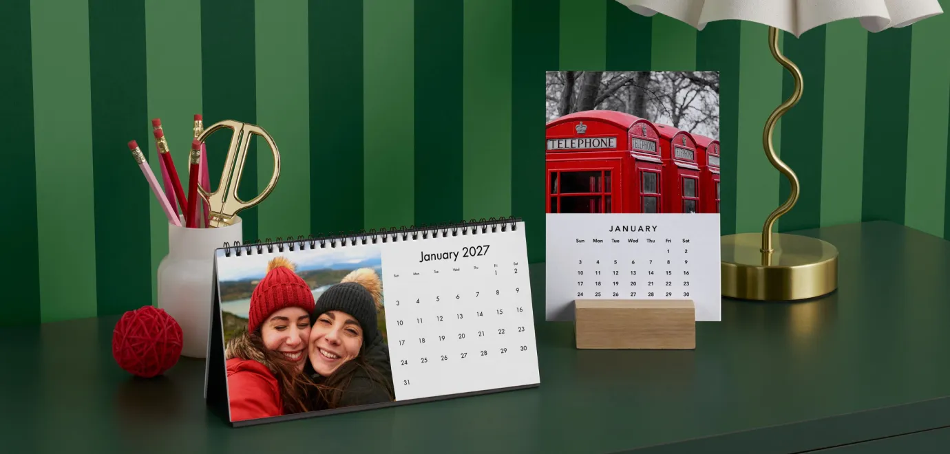 Desk calendars