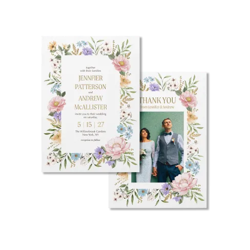 18x13cm Flat Cards