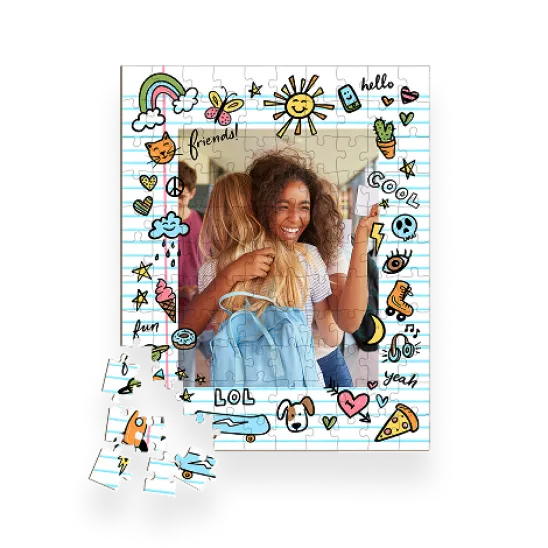110pc. photo puzzles