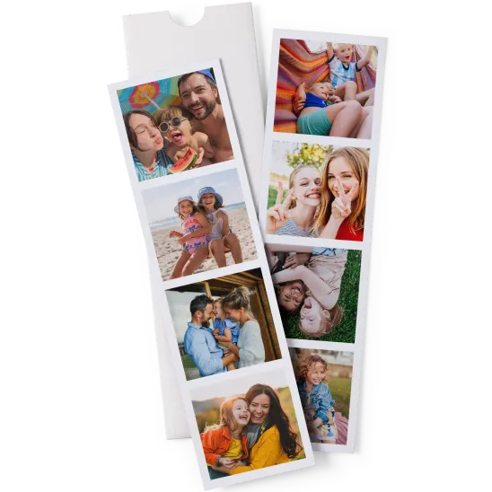 Photo booth strips