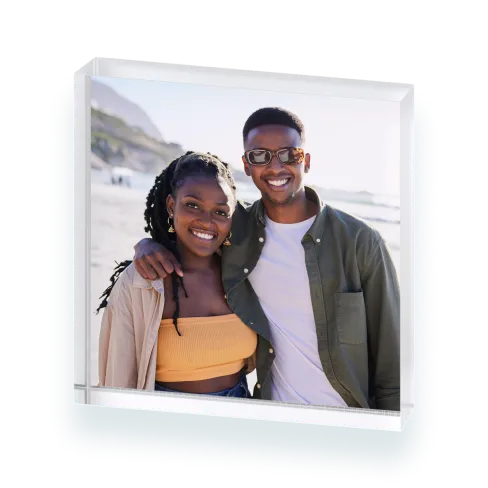 Acrylic photo blocks