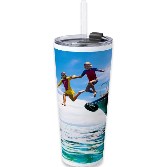 Tumbler with Straw