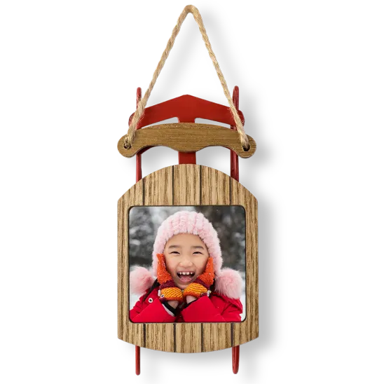 Sled ornament