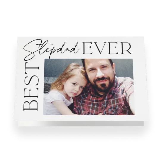 Best stepdad ever frame