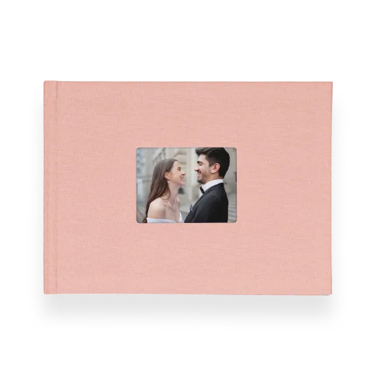 Linen photo book